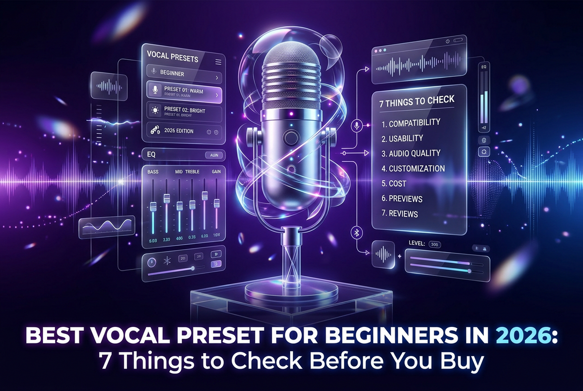 Best Vocal Preset for Beginners in 2026: 7 Things to Check Before You Buy