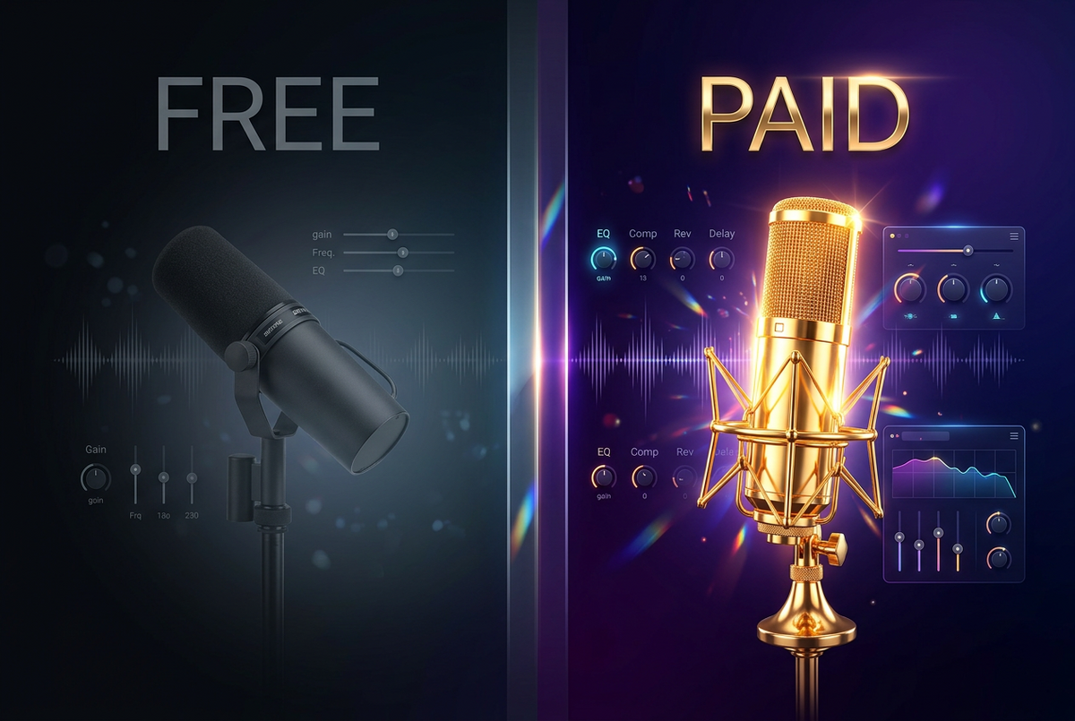 Kostenlose vs. professionelle Vocal-Presets: Worauf du wirklich achten solltest
