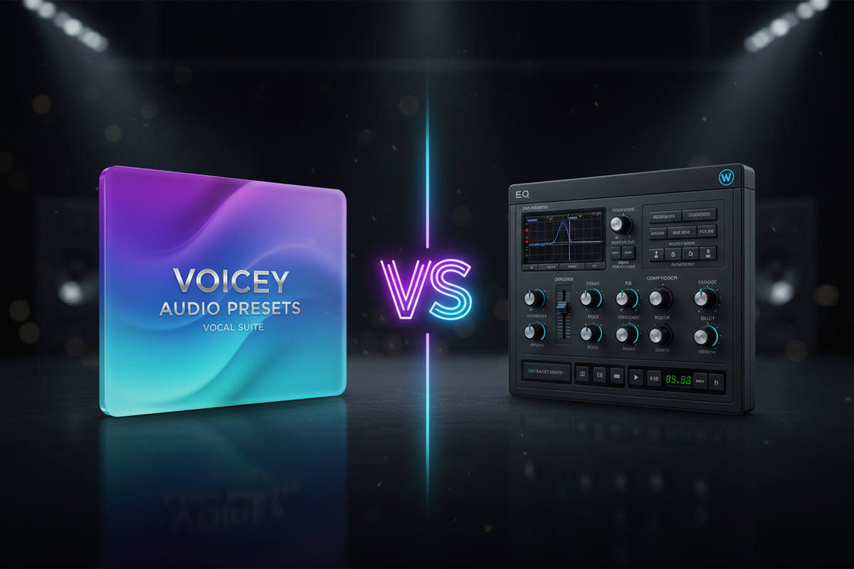 Preset vocali stock o Waves: quale scegliere per la tua voce?