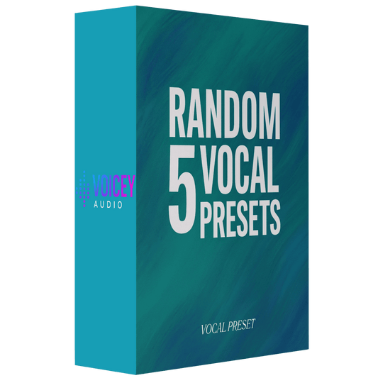 5 Vocal Presets Potenti - Pack Unico - Voicey Audio