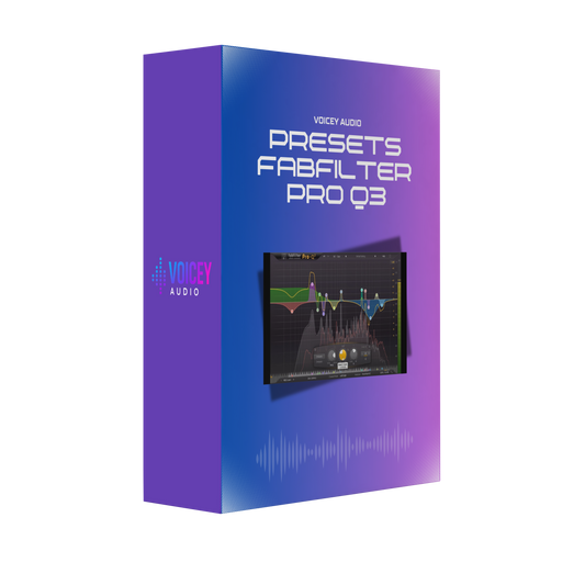 11 Preset Vocali per FabFilter Pro-Q3 – Mixaggio Facile e Veloce
