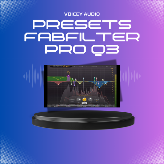 11 Preset Vocali per FabFilter Pro-Q3 – Mixaggio Facile e Veloce